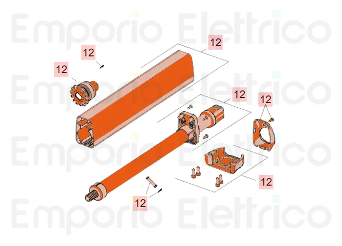 faac Ersatzteil der Schlauchgruppe 415 l 63003344