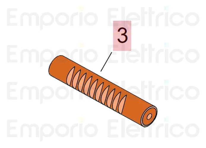 faac Ersatzteil der Zahnstange 180 Grad aus Aluminium 7193065