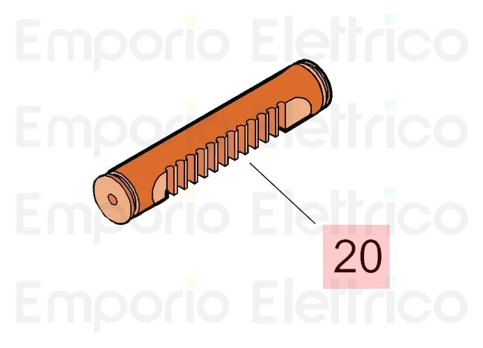 faac Ersatzteil der Zahnstange m.760 l.178 140° 7193205