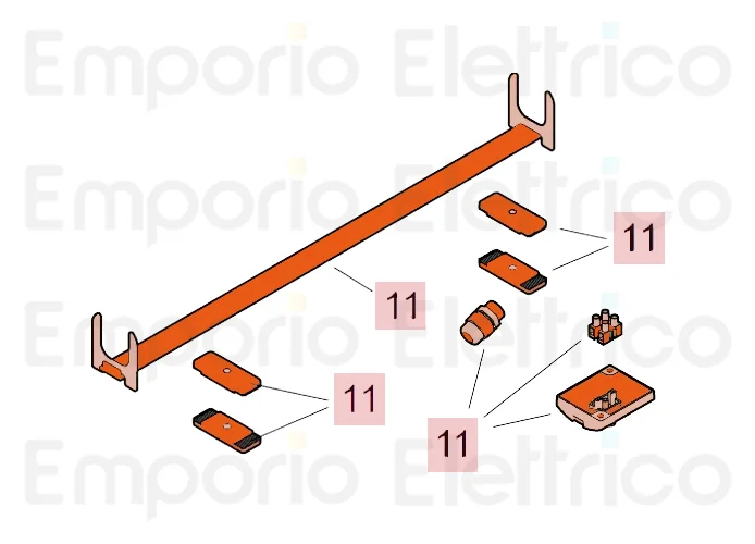 faac Ersatzteil der Kleinteile s418 63003354