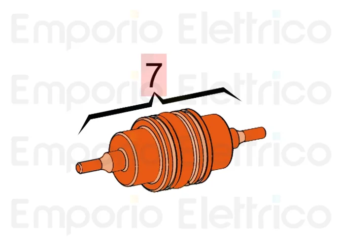 faac Ersatzteil des Umschaltkolbens + O-Ring (418748) 63003459