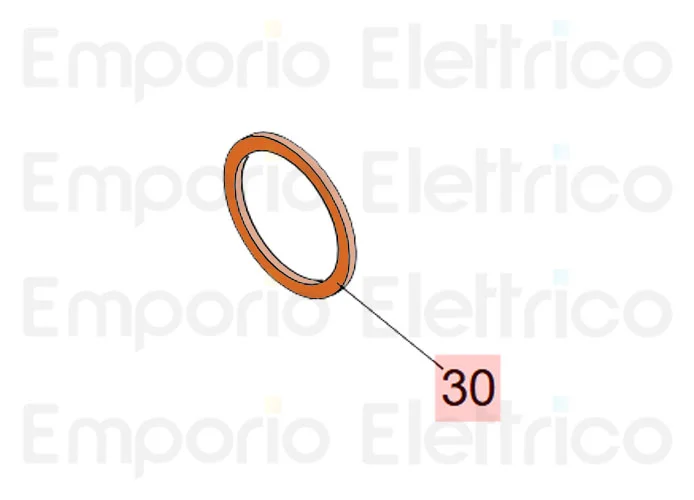 faac Ersatzteil der Dichtung für den seitlichen Flansch 746/844 7094085