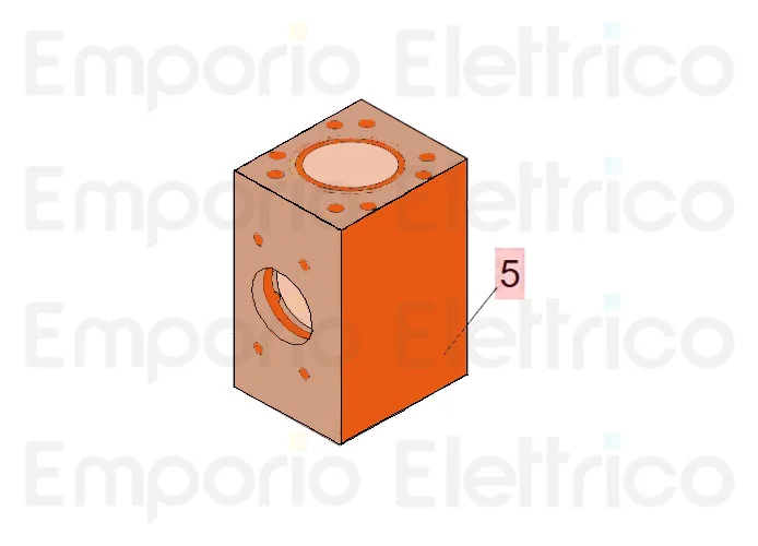 faac Ersatzteil des Gehäuses des Antriebs 560_580 716079