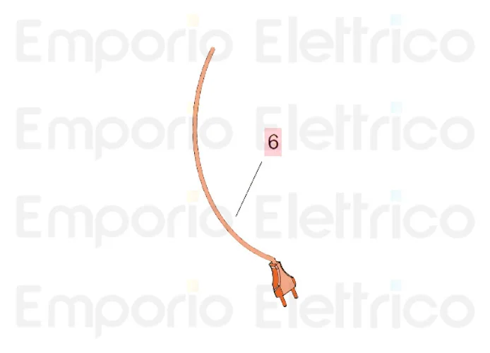 faac Ersatzteil des Kabels mit Stecker e70 l=1000 7514365