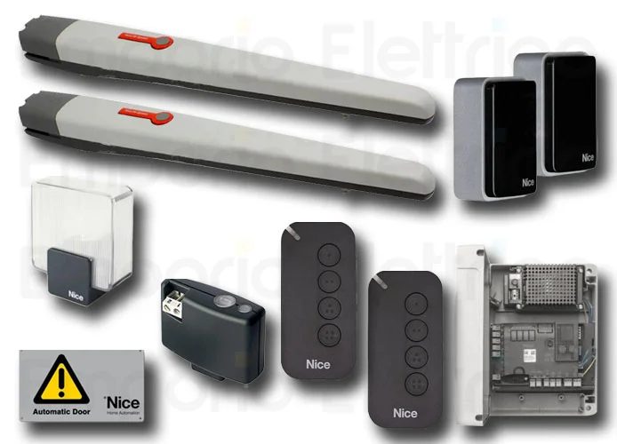 nice Antrieb Kit für Drehtore 24v Serie toona toona4024bdkce