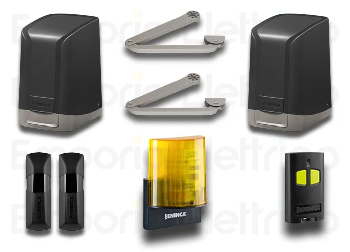 beninca articulated arm automation kit for swing gates 24V 959002578 ksam