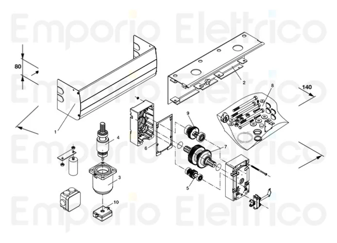 beninca motor spare parts page adam