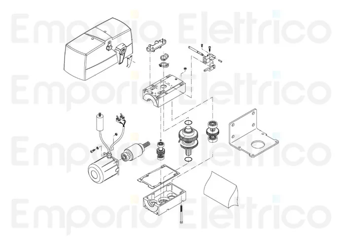 beninca spare part gasket 6 du.45e 8 au.96/l 7 au.96k 9686169