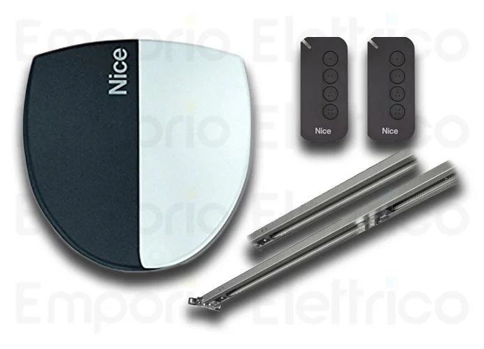 nice sectional and overhead door automation kit 24v spinbus spin22bdkce