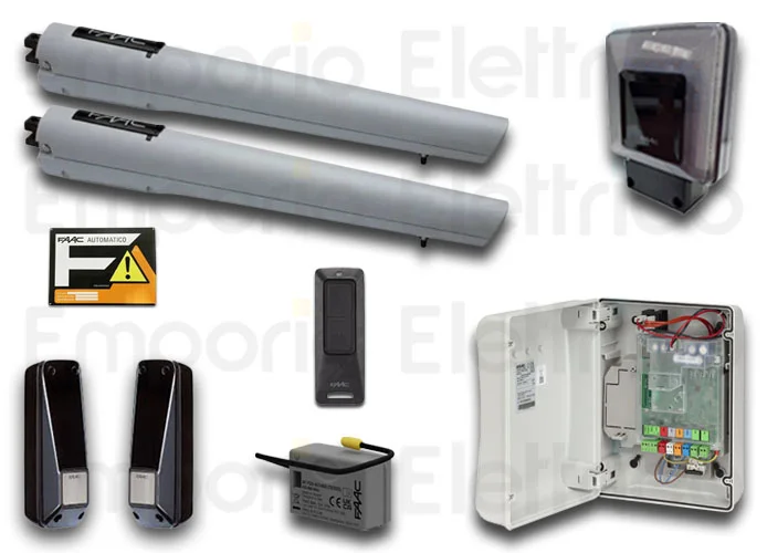 faac automation kit 24v dc handy kit perfect 60 120019