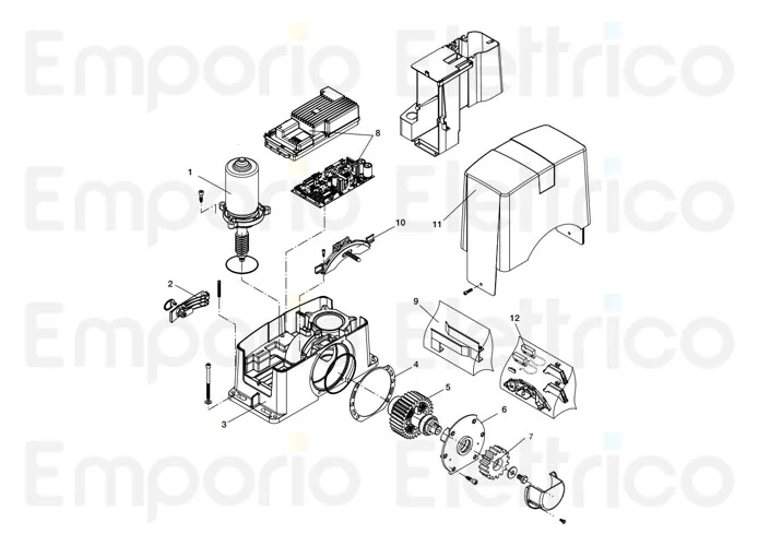 beninca ricambio cp.b24-d120 centrale per 1524/624-1c/se 968607038