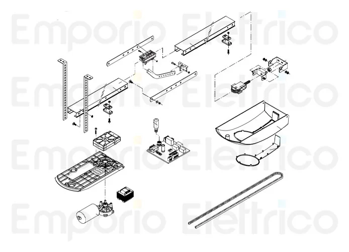 beninca ricambio centrale cp.j3m  9686678