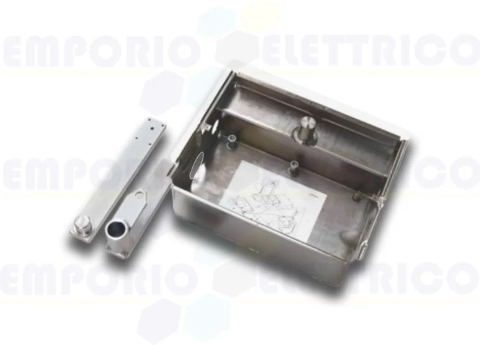 bft stainless steel foundation box w/levers btcf 120 e inox 2600091 n733398