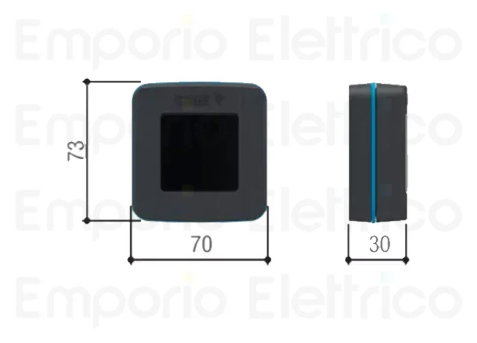 came pair of outdoor photocells 001delta-e delta-e (new code 806tf-0080)