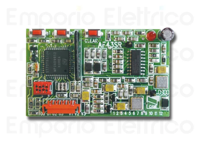 came plug in radio frequency card 433,92mhz 001af43sr af43sr