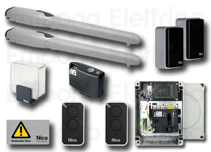 nice automation kit for swing gates wingokit 5024 bd wingo5024bdkce