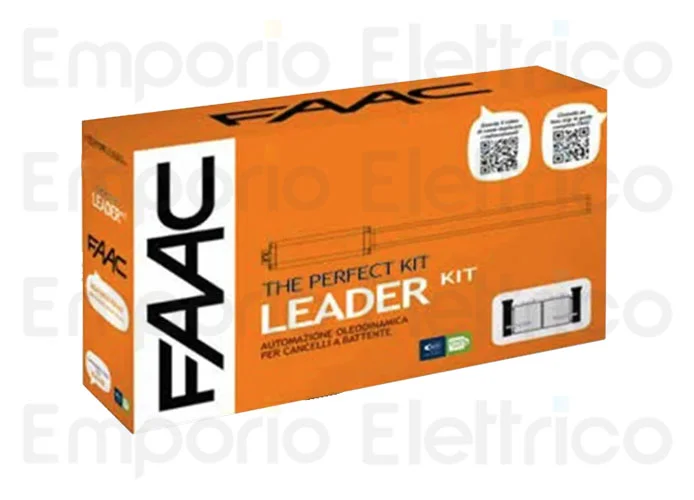 faac automation kit 230v ac leader kit perfect 105911fr