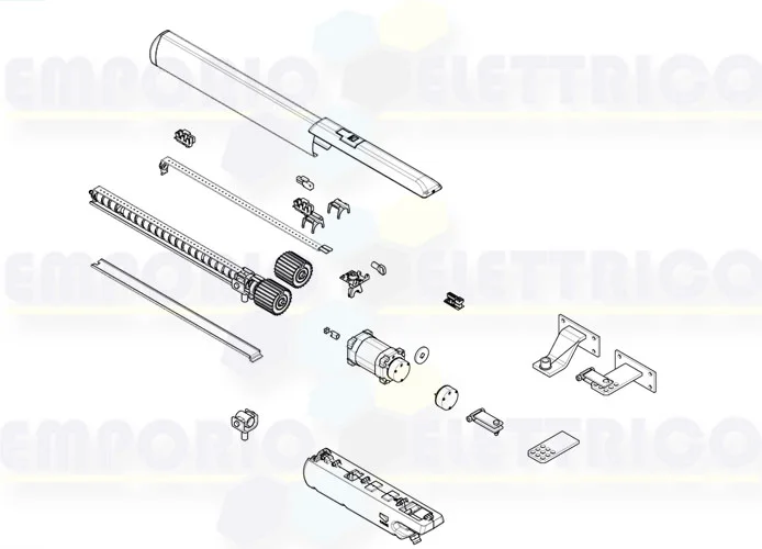 came motor spare parts page 001a5024n a5024n 