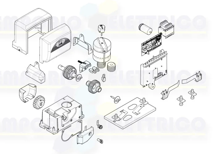 came motor spare parts page 001bx-78 bx-78 