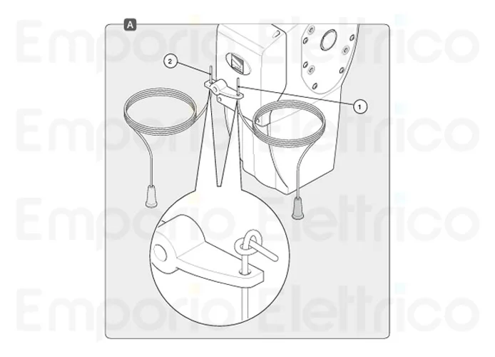came pendulum release system 001c002 c002