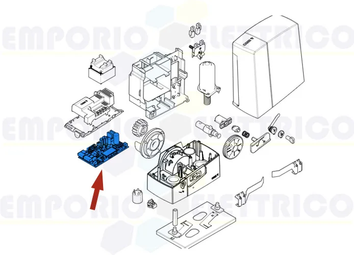 came spare part electronic board zbc1 7040 88001-0261