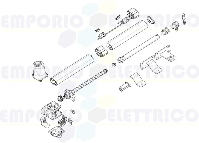 came spare part page for kr310s1 motor