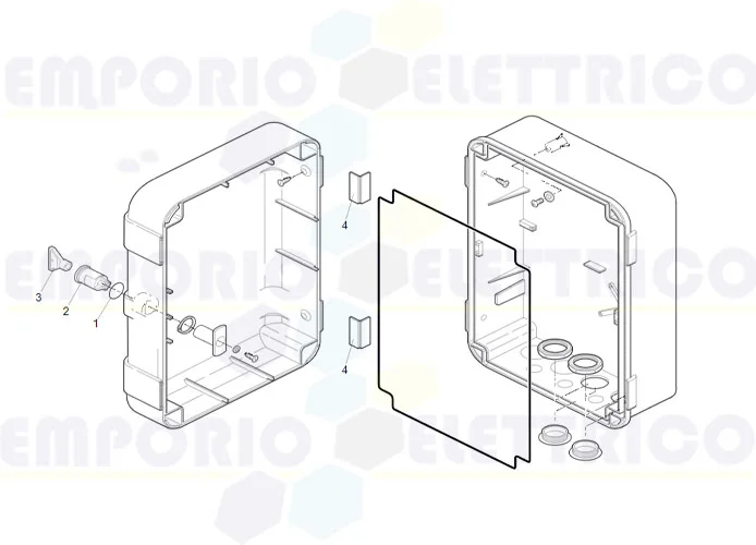 faac spare parts page for box 750 l-m