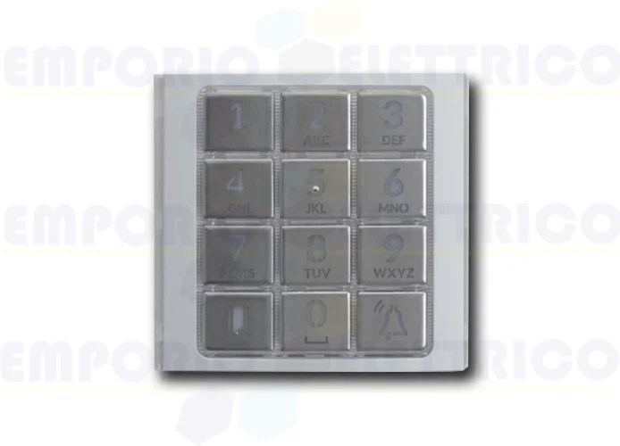 came bpt front plate aluminium keyboard module mtmfkb 60020270