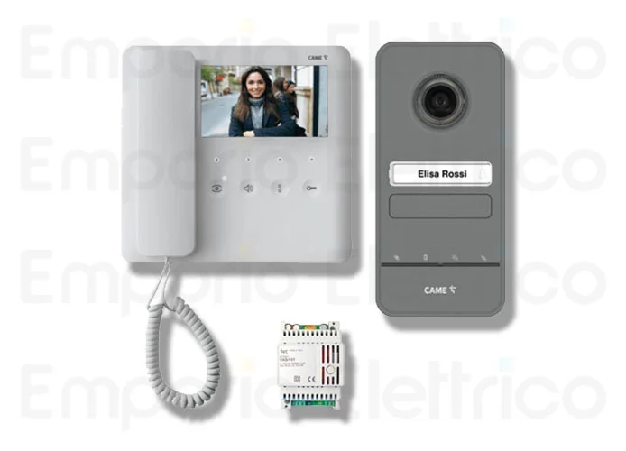 came bpt single-family video intercom kit x1 kit video agt + lhs 8k40cf-030