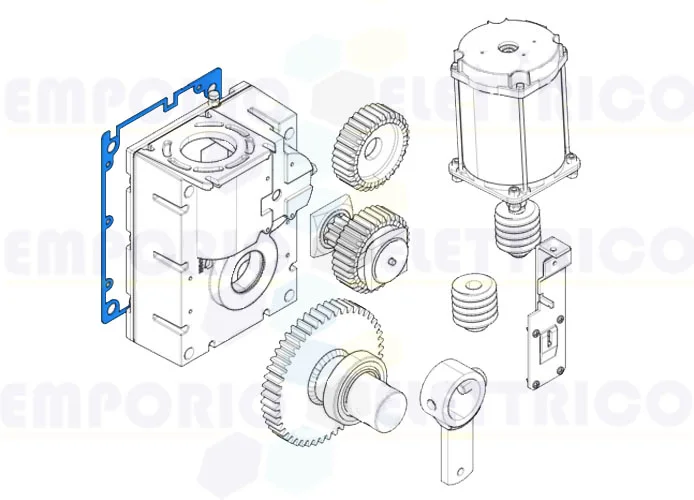 came spare part gearbox gasket gard 5pcs 88001-0188