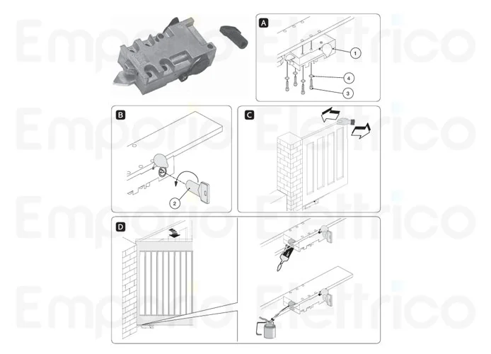 came trilobe key release 001a4365 a4365