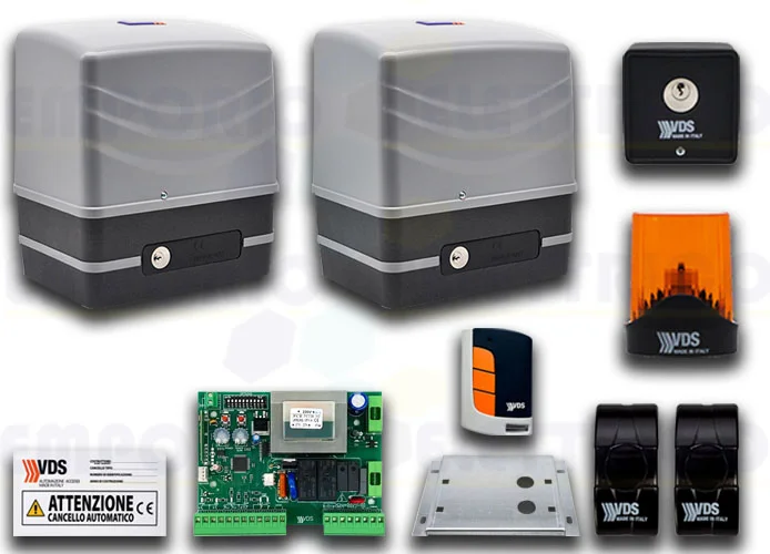 vds 2-leaf automation kit simply kit 230v 2m 100010/2