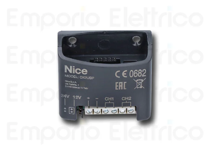 nice universal hardware interface oxi series plug-in receivers ox2ubp
